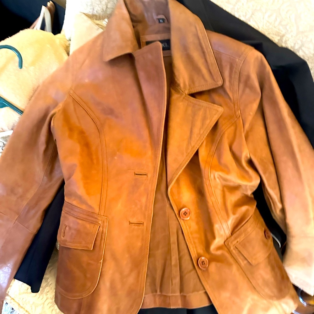 Italian leather jacket
